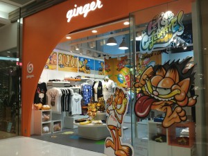 香港TシャツブランドGingerとコラボ「Garfield」