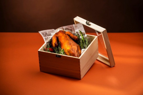 Regal Hotels_Roasted Three Yellow Chicken Stuffed with Black Truffle and Morel Rice
