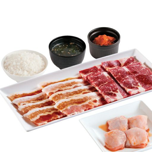 「北海道十勝豬五花腩」盛合套餐 Hokkaido Tokachi Pork Belly Combo Set