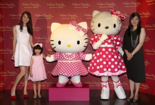 Hello Kitty登場「香港マダムタッソー蝋人形館」ザ・ピーク