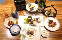 日本から取り寄せた和食の数々「立村日本料理」広州